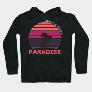 Summer beach paradise Hoodie